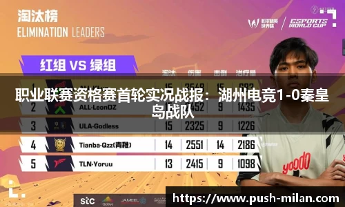 职业联赛资格赛首轮实况战报：湖州电竞1-0秦皇岛战队
